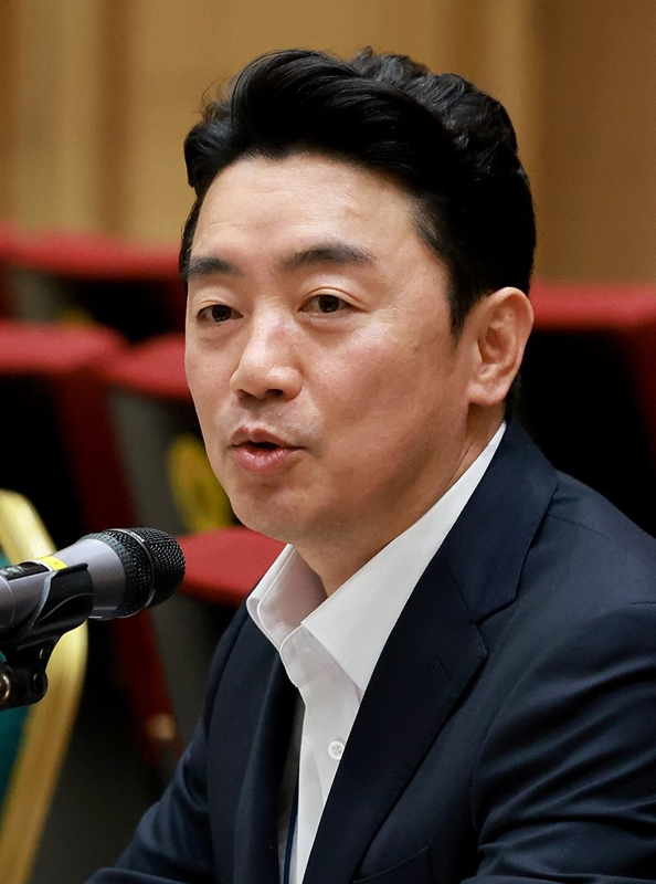 강훈식 대통령비서실장이 19일 서울 용산 대통령실 청사에서 기자간담회를 하고 있다. 2025.8.19 [사진=연합뉴스]