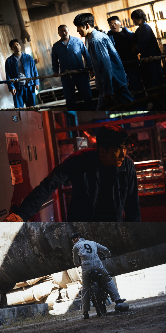 배우 지창욱이 디즈니+ 오리지널 '조각도시'에서 열연하고 있다. [사진=월트디즈니 컴퍼니 코리아]