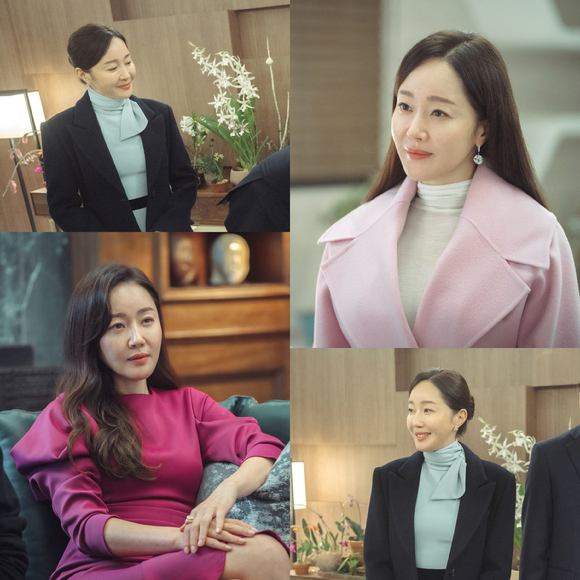tvN '작은 아씨들' 엄지원이 빌런 연기를 소화했다.  [사진=tvN]