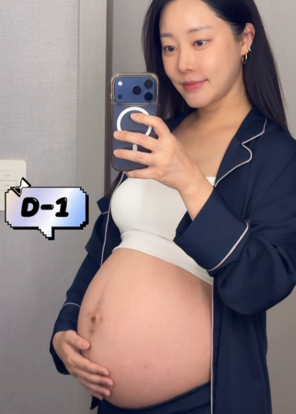 레인보우 출신 고우리 득남 "우렁차게 잘 태어나, 10개월 행복했다"