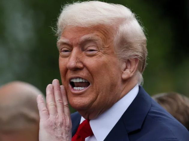 도널드 트럼프 미국 대통령이 지난 4월 21일 미국 백악관에서 부활절 행사에 참석하고 있다. [사진=로이터/연합뉴스]