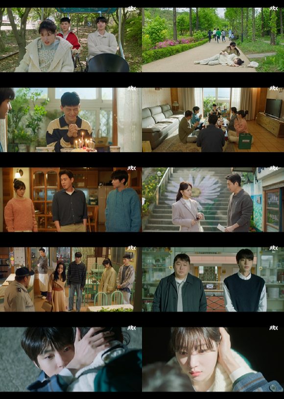 '조립식 가족' 황인엽이 정채연을 향한 마음을 드러내기 시작했다. [사진=JTBC 방송화면 캡처]
