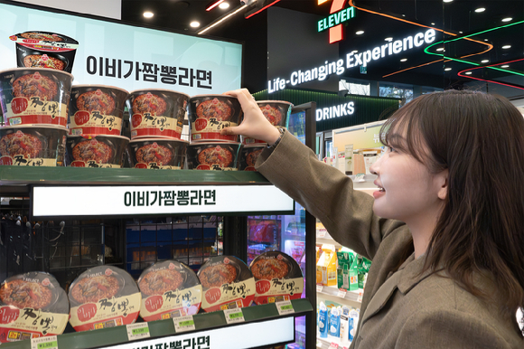 이비가짬뽕라면 이미지. [사진=세븐일레븐]