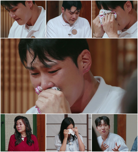 '오은영 스테이'에 고정우가 출연해 가정사를 고백하며 눈물을 흘리고 있다. [사진=MBN]