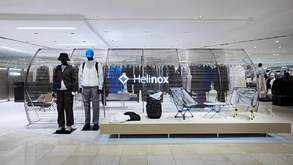 헬리녹스 웨어 롯데백화점 잠실점 전경. [사진=코오롱FnC]