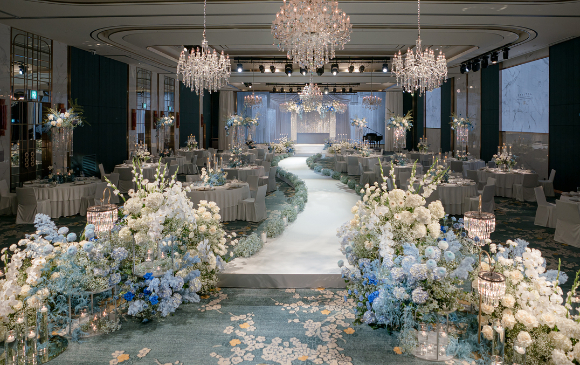 레끌라 블루 웨딩 쇼케이스. [사진=소피텔엠배서더서울]