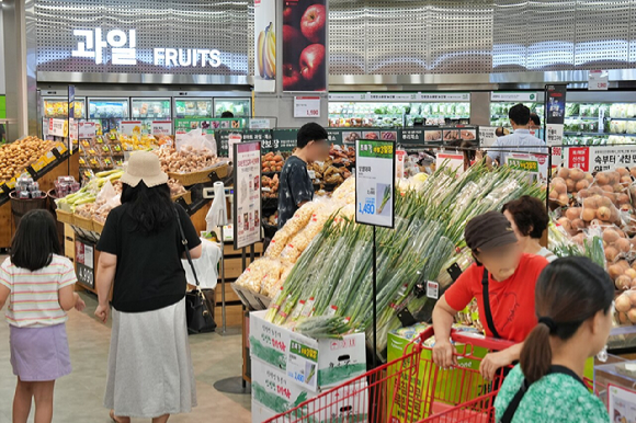 롯데마트 제타플렉스 서울역점 농산 매장 전경. [사진=롯데마트]