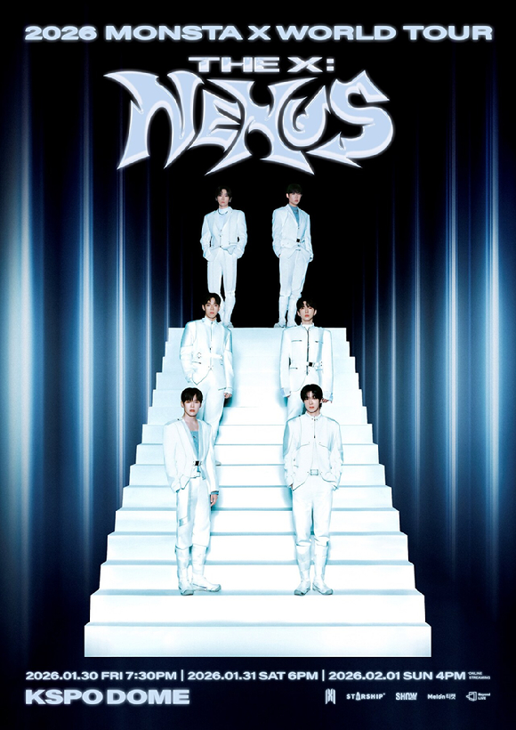 몬스타엑스 월드 투어 포스터 이미지 [사진=스타쉽엔터테인먼트]