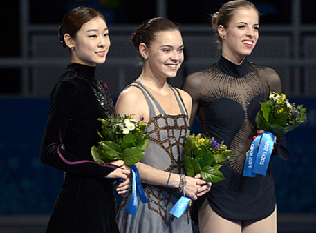 지난 2014년 소치 동계올림픽에서 김연아를 제치고 금메달을 땄던 러시아 전 피겨스케이팅 아델리나 소트니코바(27)가 도핑 검사 결과 양성 반응이 나왔다고 시인했다. [사진=뉴시스]