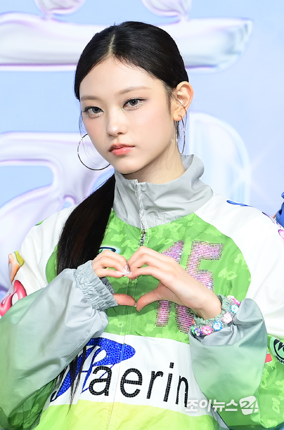 그룹 뉴진스 해린이 21일 오후 인천광역시 중구 A리조트에서 열린 '2024 SBS 가요대전 썸머' 블루카펫 행사에 참석하고 있다. [사진=정소희 기자]