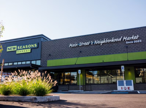 PK리테일홀딩스 산하 굿푸드홀딩스가' 전개하는 미국 '뉴시즌스마켓' 외관. [사진=이마트]