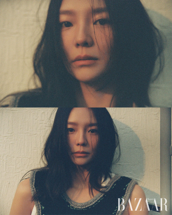 이솜이 화보 촬영을 했다. [사진=하퍼스 바자 코리아 Harper&rsquo;s BAZAAR KOREA]