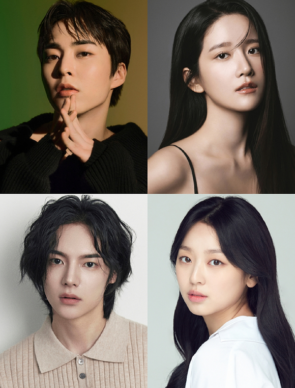 'Huhsikdang' Xiumin, Choo So-jung, Lee Se-on, Lee Su-min [Photo = Xiumin (INB100), Choo So-jung (King Kong by Starship), Lee Se-on (Kenneth Company), Lee Su-min (Leegull Entertainment)]