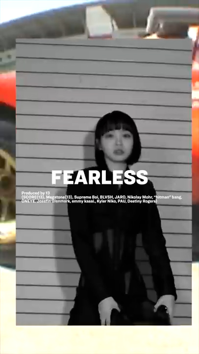 르세라핌(LE SSERAFIM)의 데뷔 앨범 'FEARLESS' 하이라이트 메들리가 공개돼 화제를 모으고 있다. [사진=르세라핌 'FEARLESS' 하이라이트 메들리 영상 캡쳐]