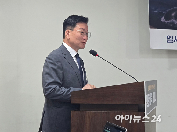 방산업계 관계자들이 21일 국회에서 진행된 '중남미 방산수출 확대를 위한 민관협력세미나'에 참석하고 있다. [사진=최란 기자]