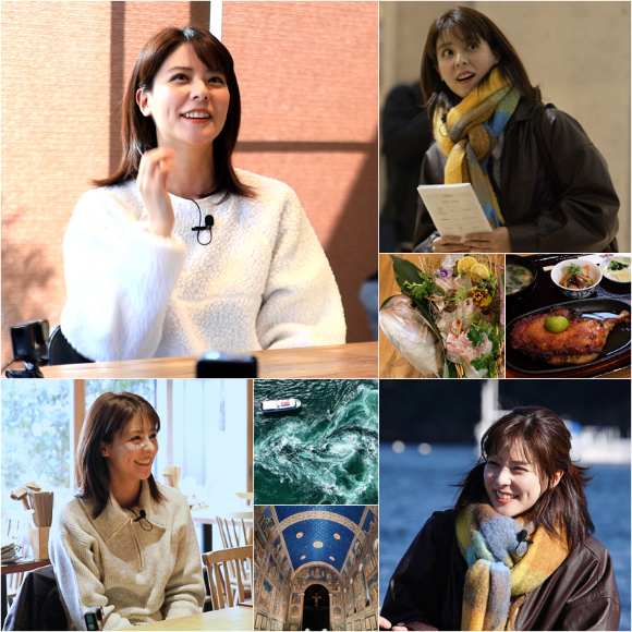 배우 후지이 미나가 '백반기행'에서 도쿠시마 미식 여행을 한다. [사진=TV CHOSUN]
