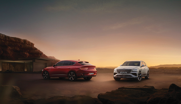 제네시스 '2026 GV80', 'GV80 쿠페'. [사진=현대자동차]