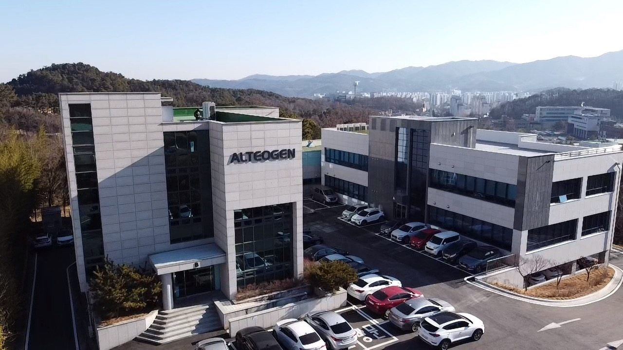 알테오젠 본사 및 연구소 전경. [사진=알테오젠 제공]