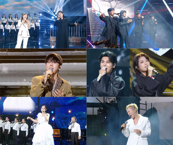 홍지민X양준모, 서문탁, 지선(loveholic), 한해X라포엠, 김준수X안예은, 임규형이 '불후의 명곡'에 출연한다. [사진=KBS]