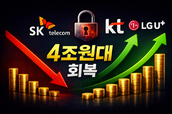 이통3사 영업익 4조 회복…해킹 직격탄 SKT 주춤, KT·LGU+ 역대급[종합]