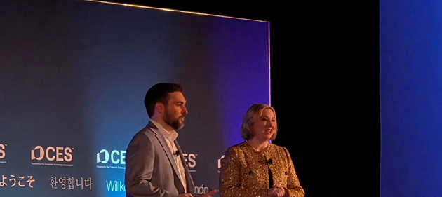 CES 2026 테크 트렌드 투 와치 발표 사진. [사진=정구민]