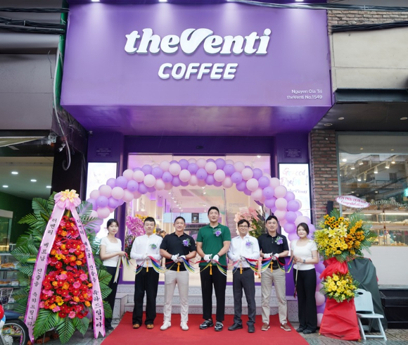 더벤티가 베트남 호찌민에 베트남 1호점을 오픈했다. [사진=더벤티]