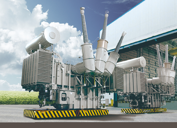 미국 송전망에 설치된 효성중공업 765kV 초고압변압기. [사진=효성중공업]