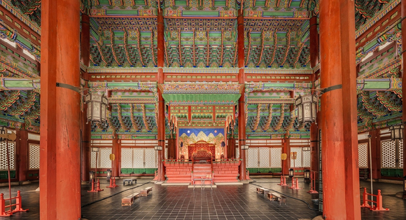 경복궁 근정전 어좌 [사진=국가유산청 궁능유적본부]