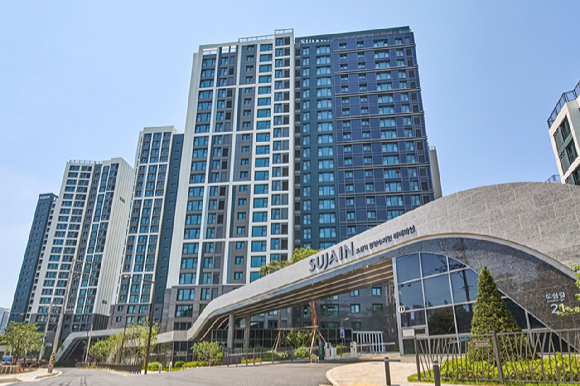 도심역 한양수자인 리버파인. [사진=BS한양]