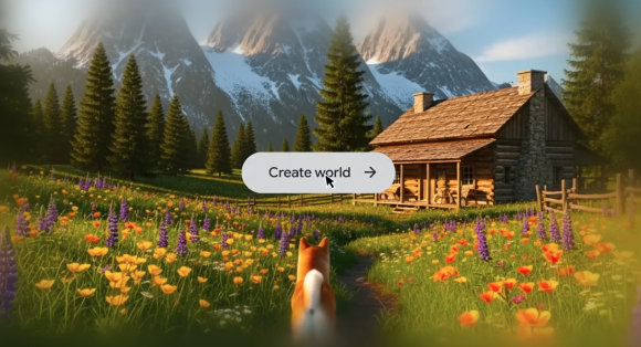 구글 딥마인드 '프로젝트 지니3' [사진=구글 딥마인드]