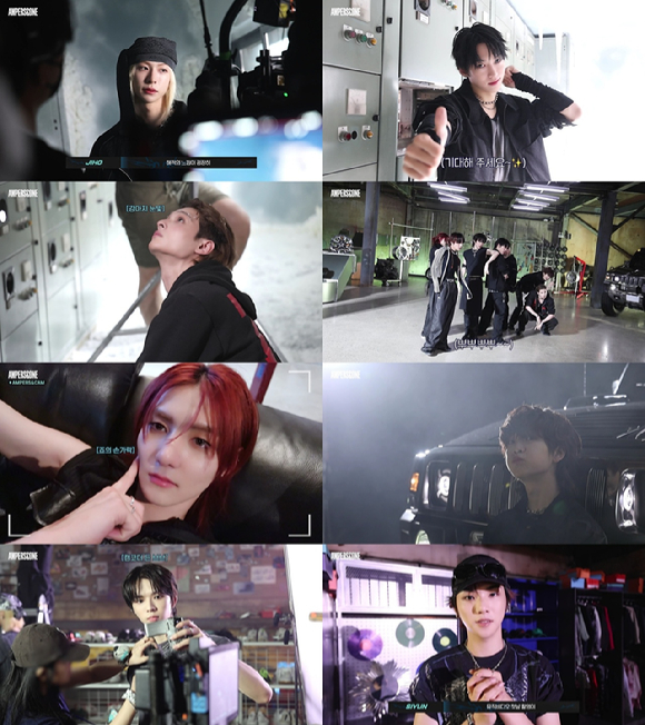 앰퍼샌드원 미니 3집 'LOUD & PROUD'(라우드 앤 프라우드)의 타이틀곡 '그게 그거지 (That's That)' 뮤직비디오 촬영 비하인드 영상 [사진=FNC엔터테인먼트]