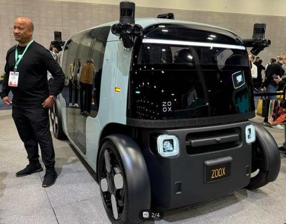 아마존 죽스의 완전자율주행 차량 [사진=연합뉴스]