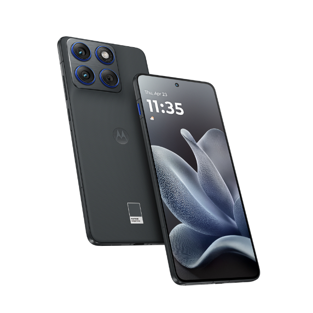 모토로라코리아는 초슬림 디자인과 강력한 배터리 성능을 결합한 엣지 시리즈 신제품 '모토로라 엣지 70'을 국내에 출시했다. [사진=모토로라]