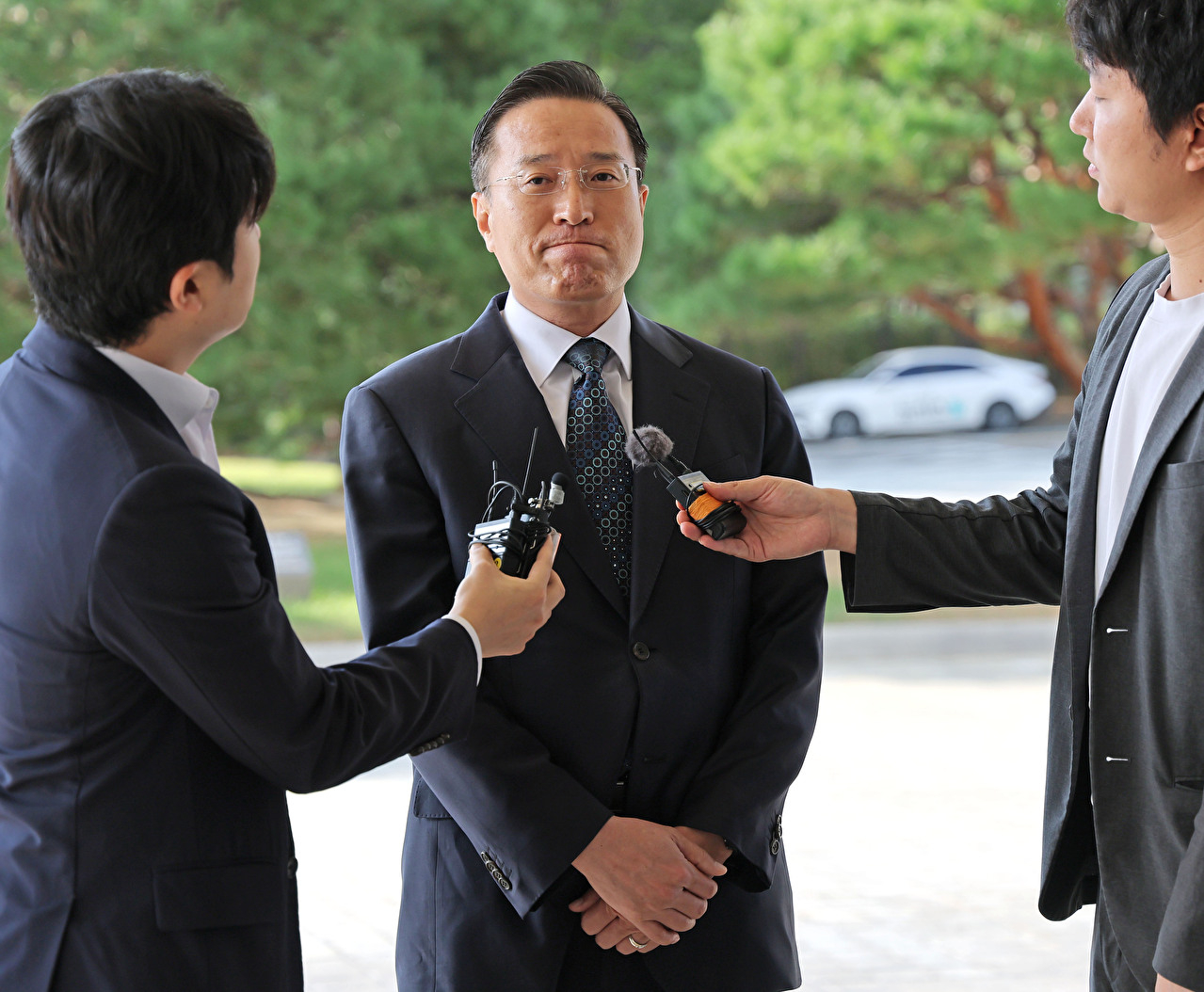 공석인 검찰총장 직무대행을 맡게 된 이정현 신임 대검찰청 차장이 23일 서울 서초구 대검찰청에 출근하고 있다. 2026.9.23 [사진=연합뉴스]