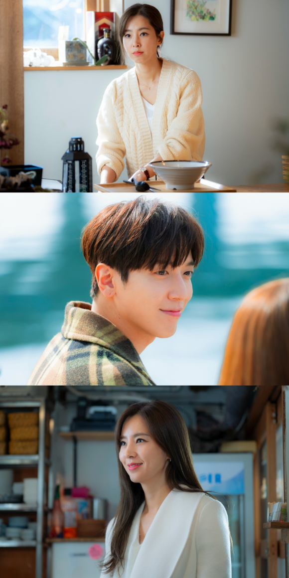 '밑도 끝도 없이, 너다' 한채아가 정용화의 첫사랑이 된다. [사진=A+E Global Media]