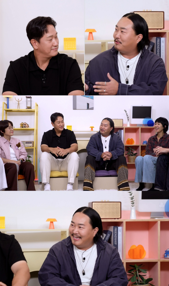 '옥탑방의 문제아들'에 출연한 이대호와 조째즈 [사진=KBS ]