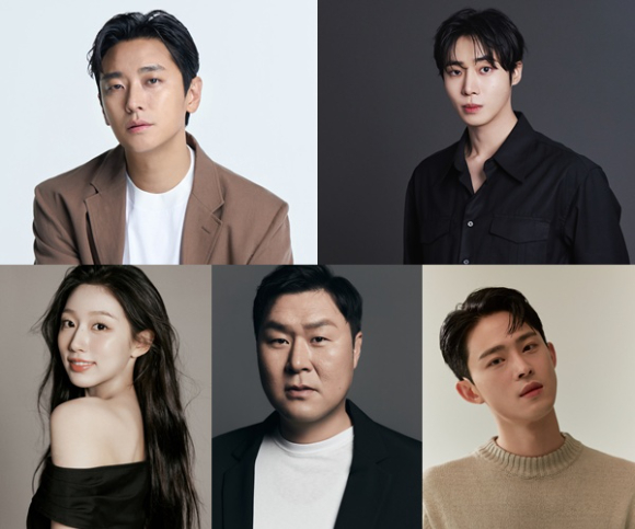 주지훈, 추영우, 정예인, 윤경호, 정재광 [사진=각 소속사]