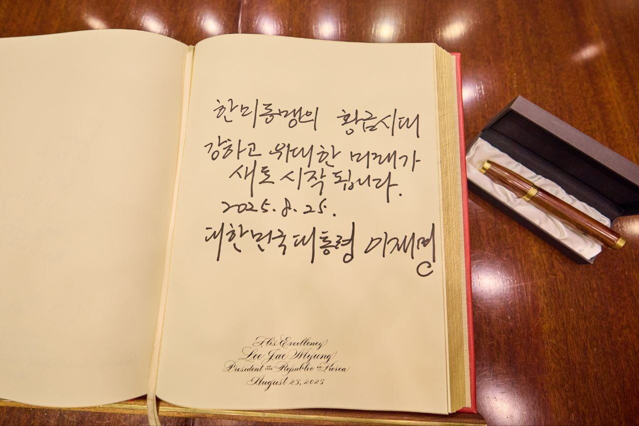 이재명 대통령과 도널드 트럼프 미국 대통령이 25일(현지시간) 미국 워싱턴DC 백악관에서 정상회담을 하고 있다. 2025.8.26 [사진=연합뉴스]