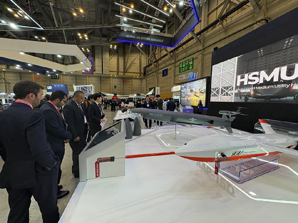 드론쇼 코리아&nbsp;2026 KAI 부스 전경. [사진=KAI]