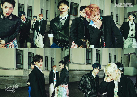 넥스지 단체 콘셉트 포토 [사진=JYP엔터테인먼트]