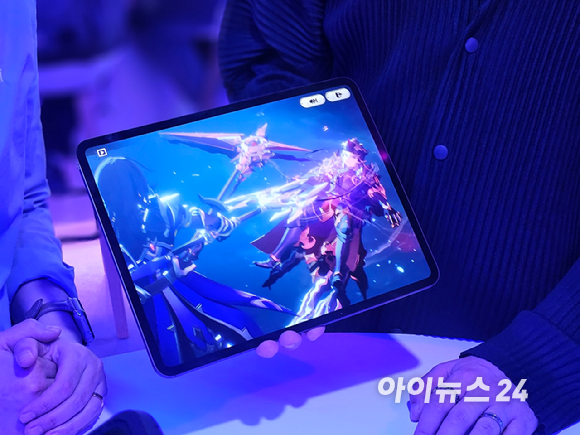 2일 '성수 엑스 도원 스테이지' 애플 게임 쇼케이스 장면 [사진=설재윤 기자]