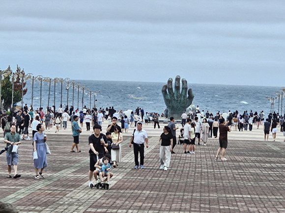 추석 연휴 기간 호미곶 해맞이 광장. [사진=포항시청]