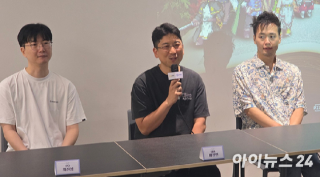'가디스오더' 미디어 시연 버전 로그인 화면 스크린샷. [사진=박정민 기자]