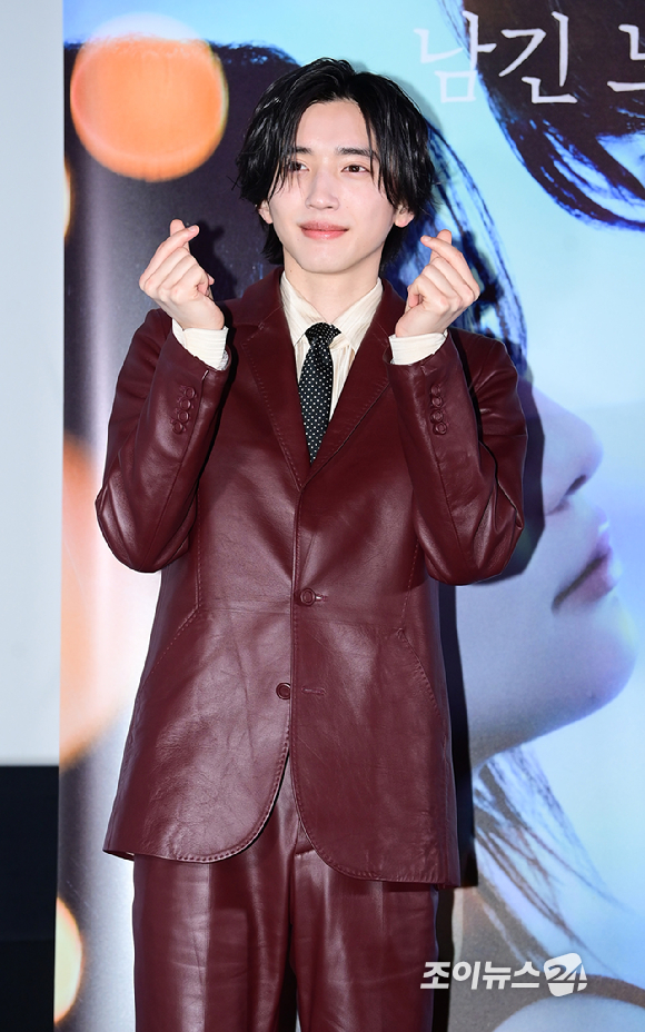 일본 배우 미치에다 슌스케가 3일 오후 서울 용산구 CGV 용산아이파크몰점에서 진행된 영화 '네가 마지막으로 남긴 노래' 내한 기자간담회에 참석하고 있다. [사진=정소희 기자]