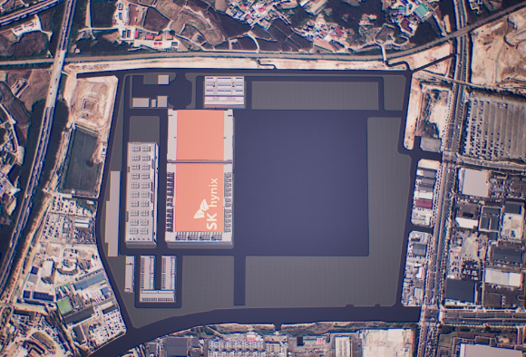 SK하이닉스의 청주 'P&T7' 신공장 조감도. [사진=SK하이닉스]
