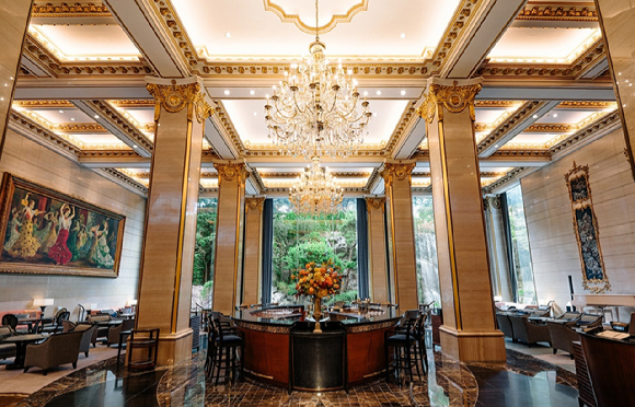 롯데호텔 서울 페닌슐라 라운지 앤 바 전경. [사진=롯데호텔]