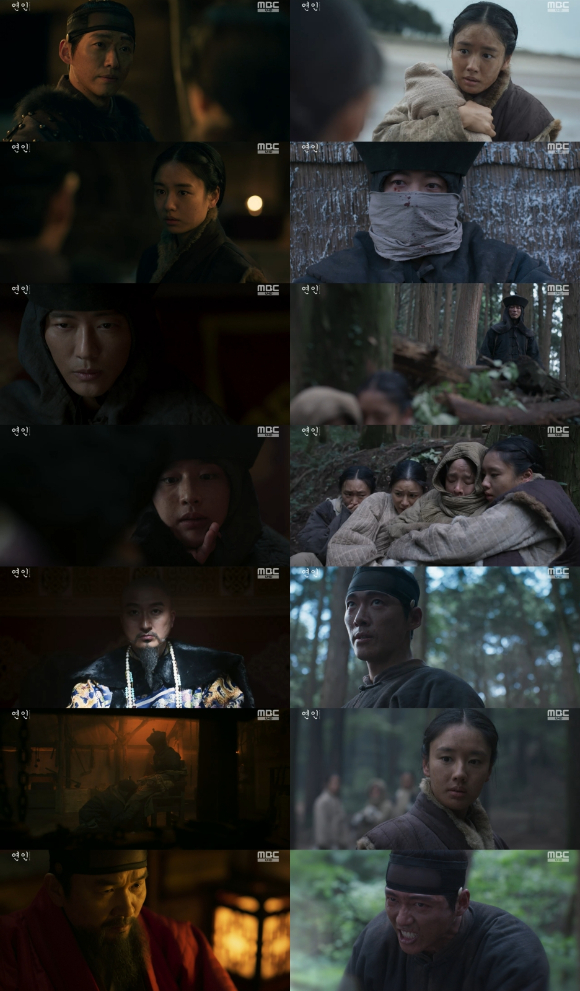MBC '연인' 남궁민이 목숨을 걸고 안은진을 구해내는 장면이 방송을 탔다. [사진=MBC 방송화면 캡처 ]