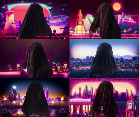 미드낫 다국어 음원 티저 갈무리 [사진=하이브]