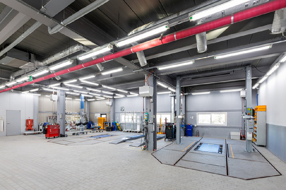 스텔란티스 브랜드 하우스(SBH) 수원 서비스센터 전경. [사진=스텔란티스코리아]