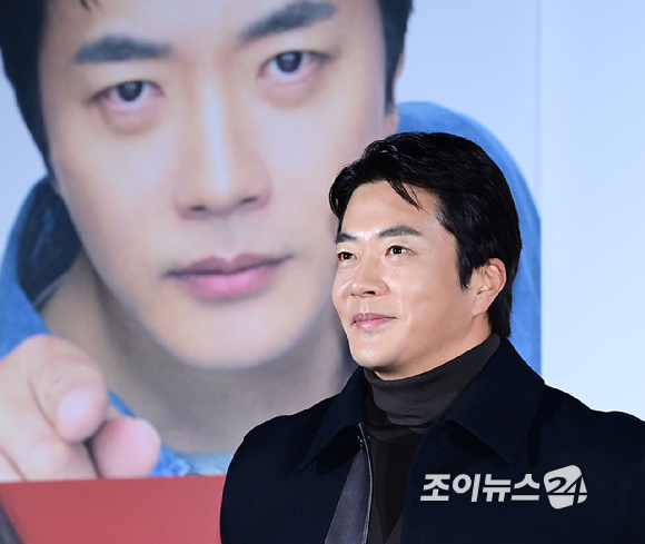 배우 권상우가 11일 오전 서울 광진구 자양동 롯데시네마 건대입구점에서 열린 영화 '하트맨'(감독 최원섭) 제작보고회에 참석하고 있다. [사진=정소희 기자]